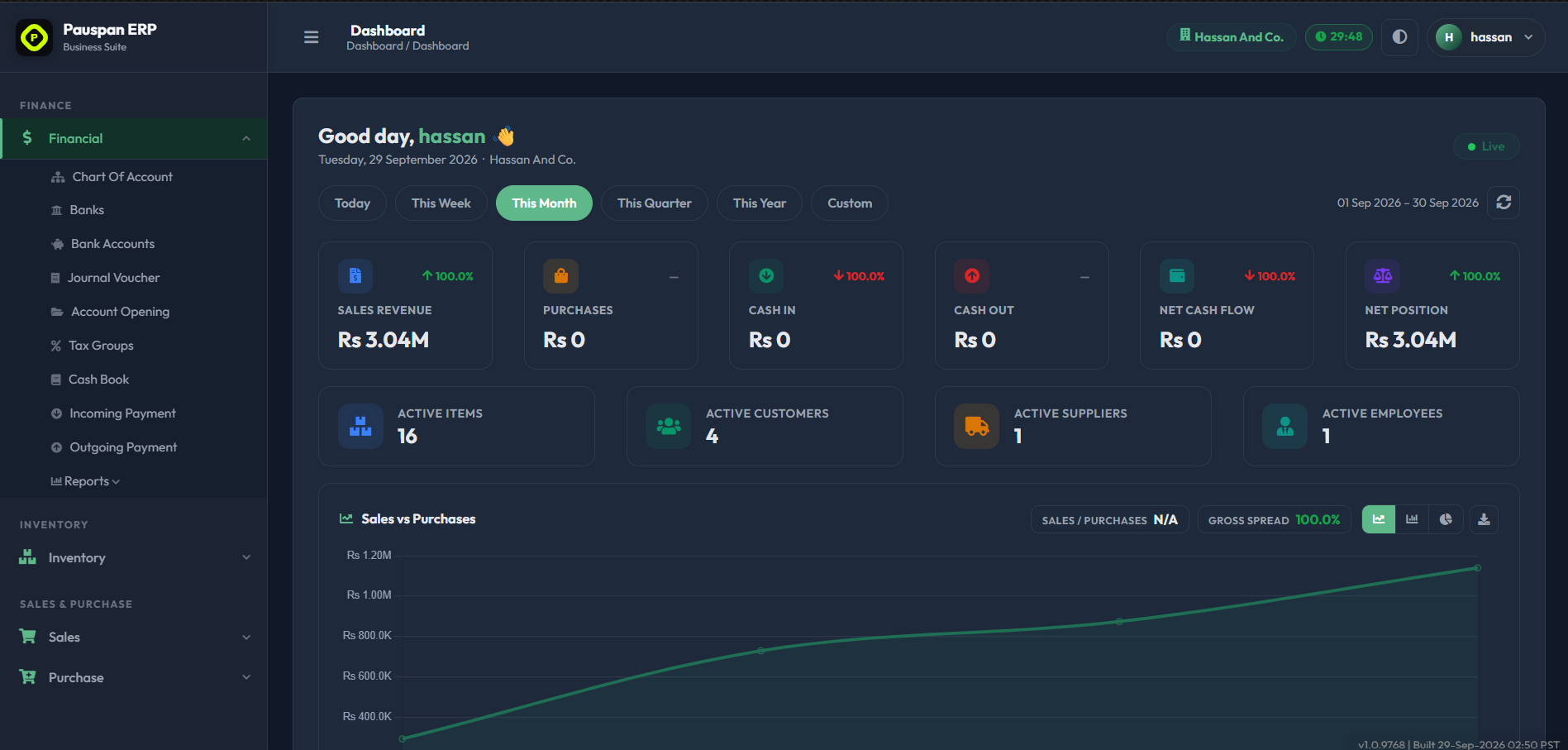 Pauspan ERP case study preview